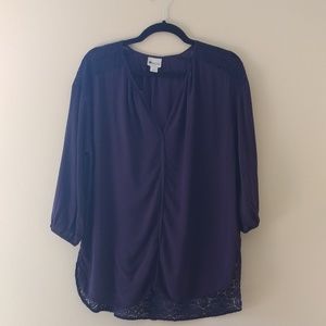 Stylus Long Sleeved Lace Blouse